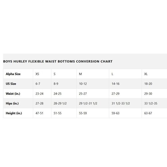 Hurley Boys Pool Party Stretch Swim Trunks size M (10-12) - Picture 5 of 9